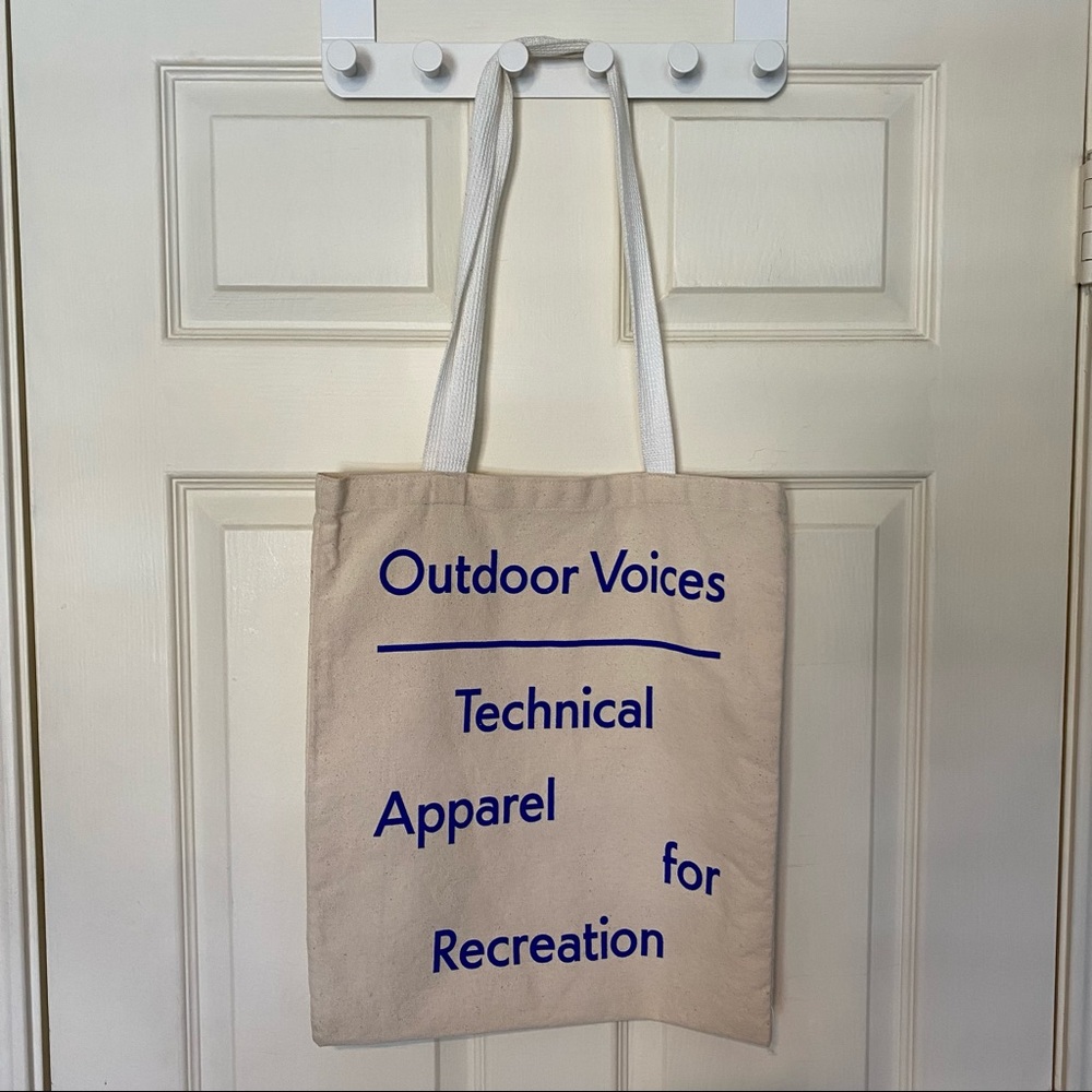 Outdoor Voices tote bag